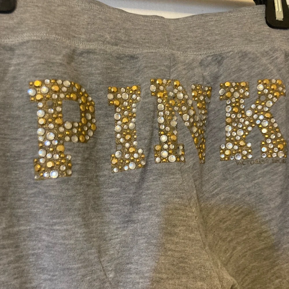 VTG BLING PINK Capri sweats - Picture 2 of 6